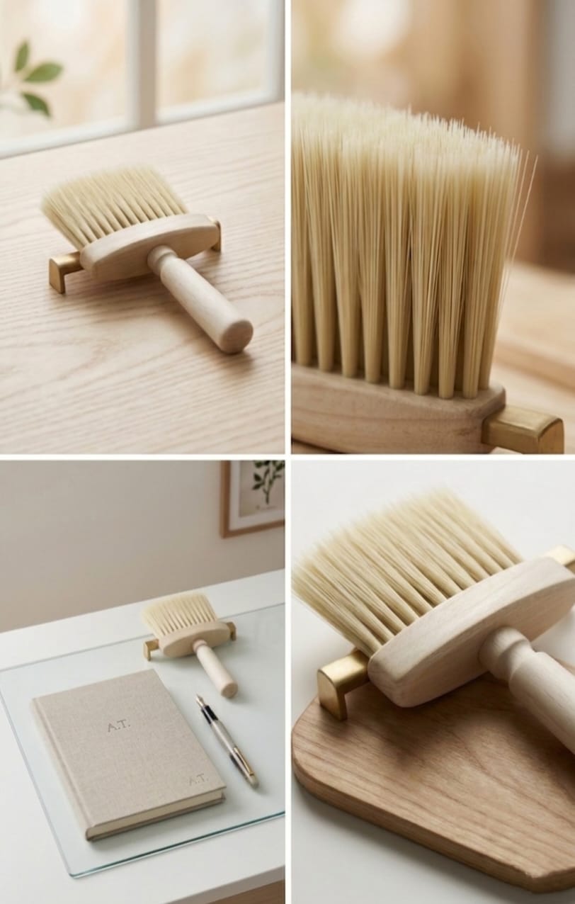 CLEANING BRUSH - LIGHT WOOD
