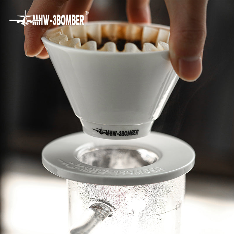 MHW-COFFEE DRIPPER 185 WHITE