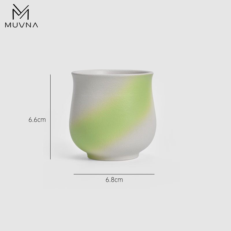 MUVNA-Ceramic cup-green