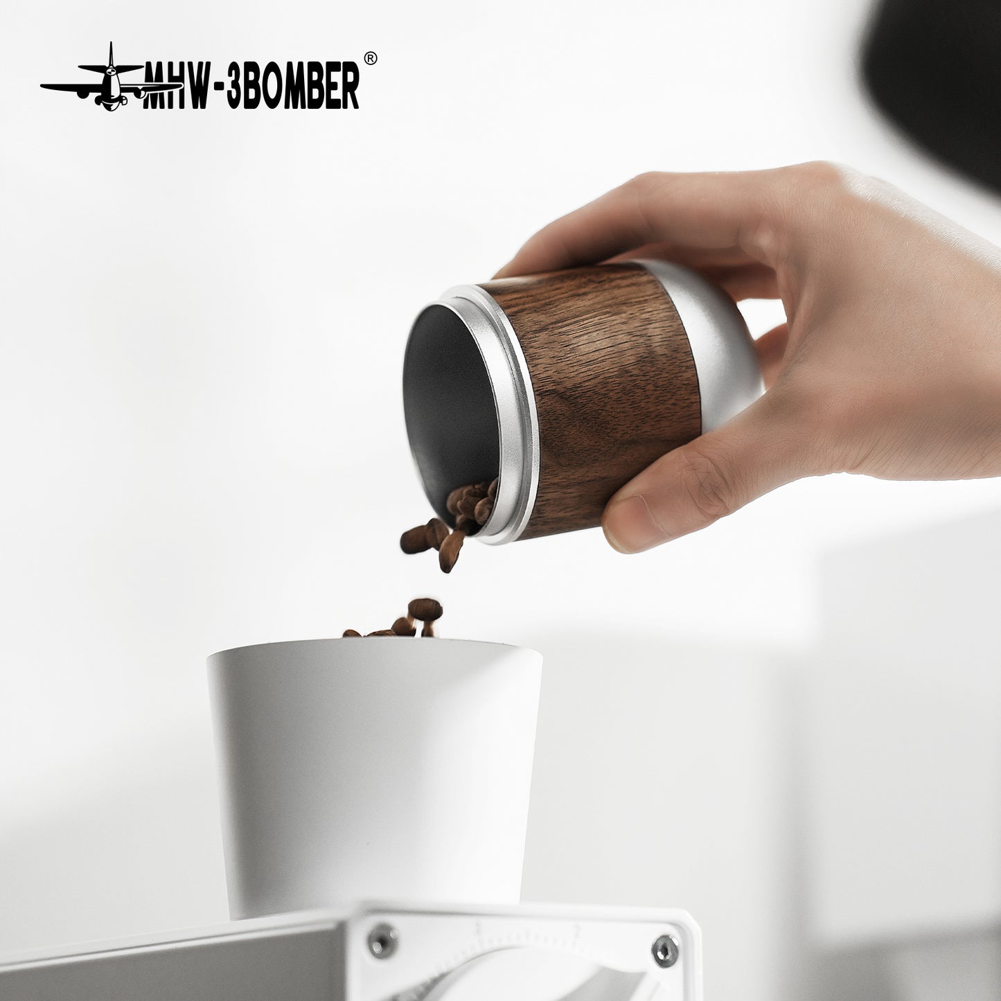 MHW - NOVA COFFEE DOSING CUP - 58MM SILVER