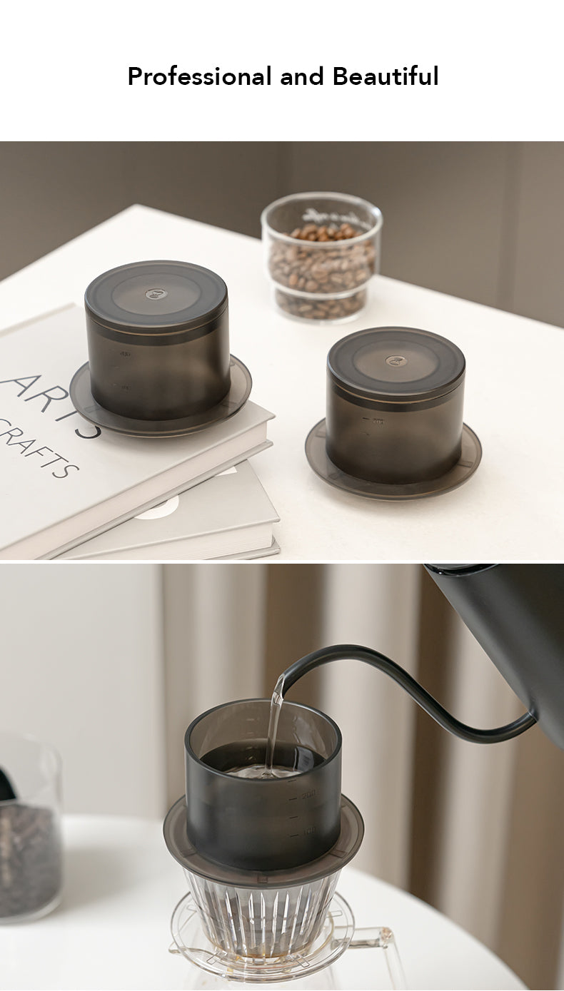 TIMEMORE-Drip Filter with a lid