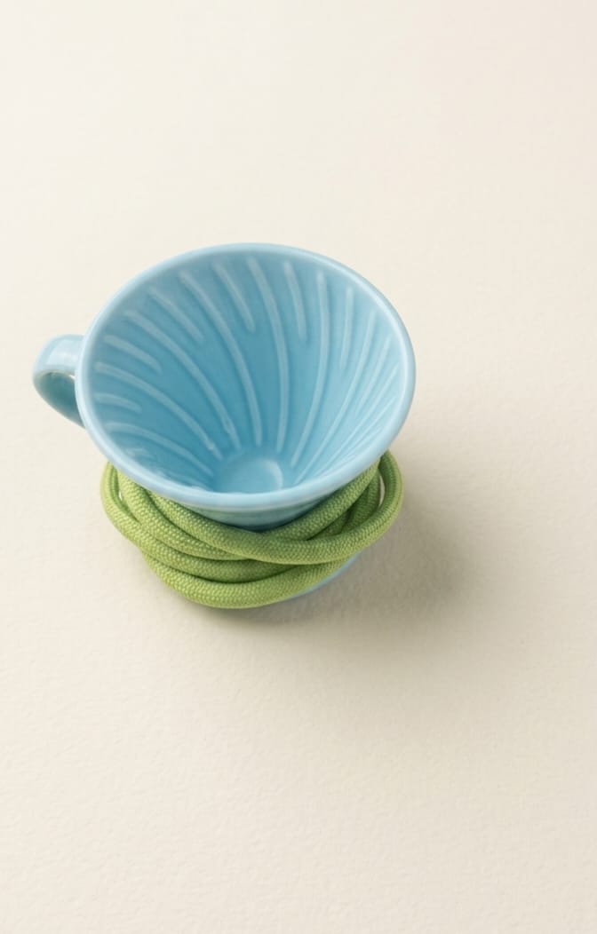 COFFEE BLENDS ZONE TASTING CUP BLUE GREEN