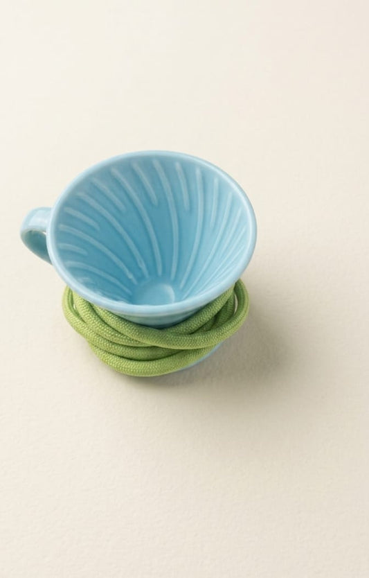 COFFEE BLENDS ZONE TASTING CUP BLUE GREEN