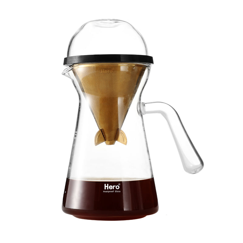 HERO -XINGYUN COFFEE MAKER 360ML GOLDEN