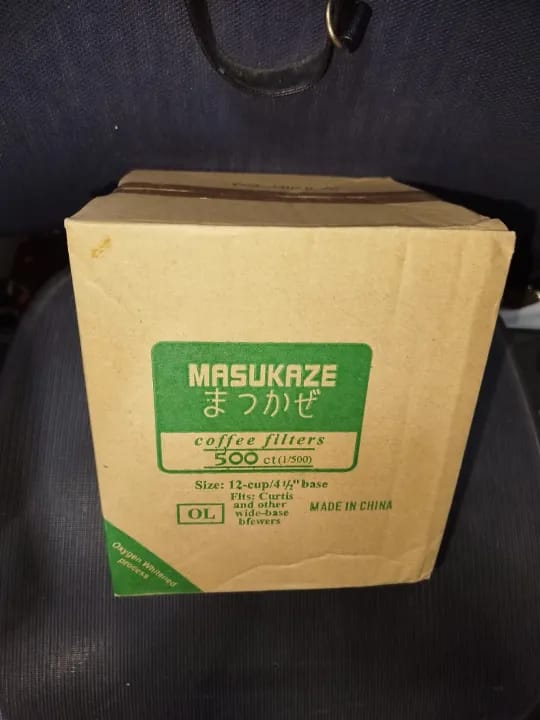 MASUKAZE - BUNN FILTER 12 CUPS - 500 PCS