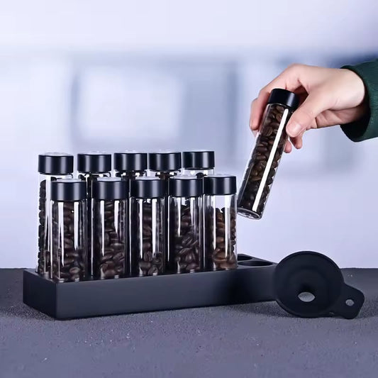 COFFEE BEAN TUBE SET-12 TUBES