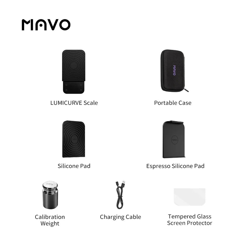 MAVO LMTD - LUMICURVE COFFEE SCALE
