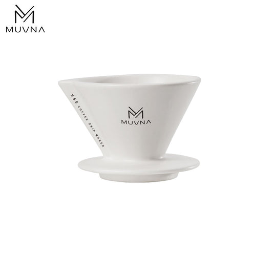 MUVNA-Xingwo  ceramic  filter cup- white