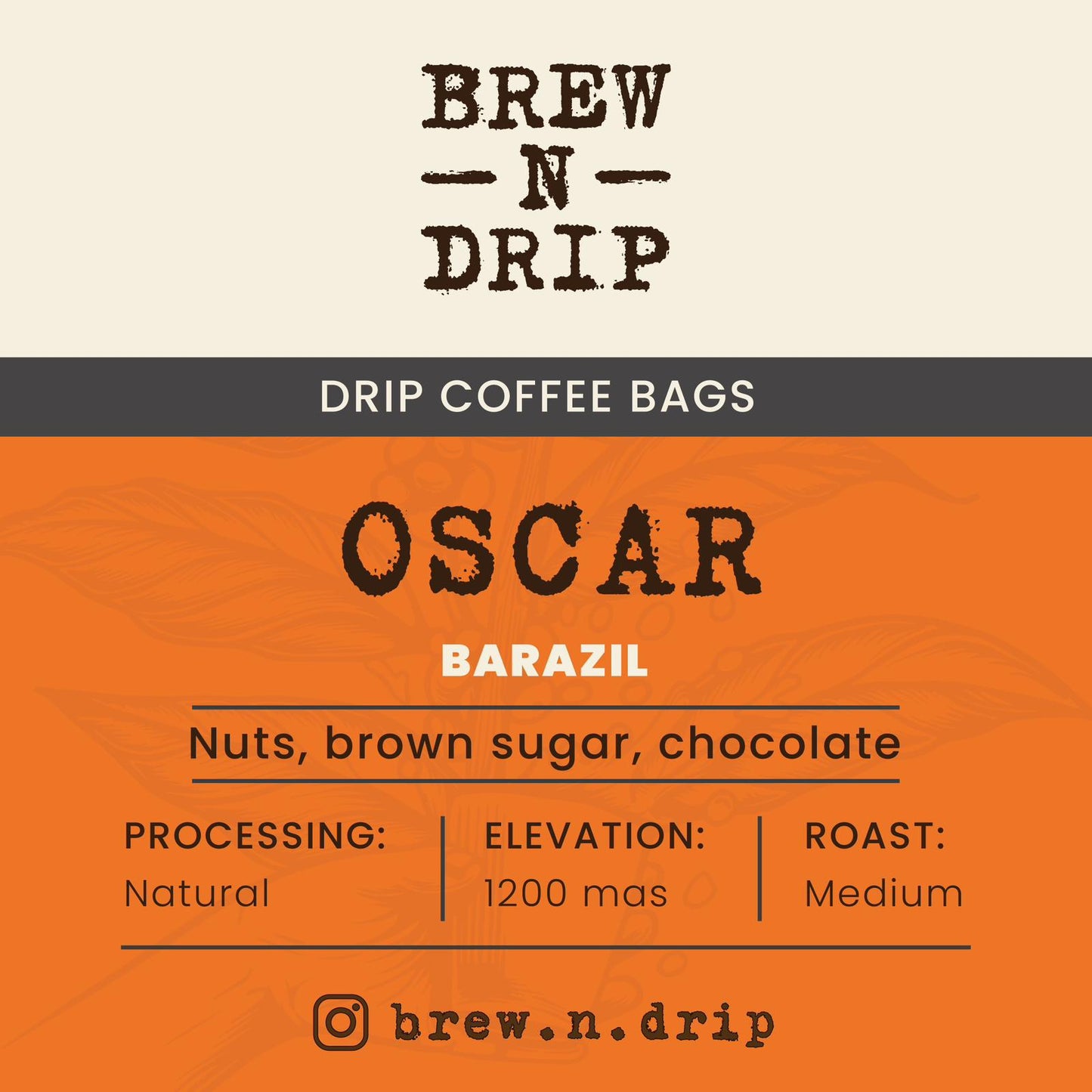 Brew n Drip OSCAR - Brazil