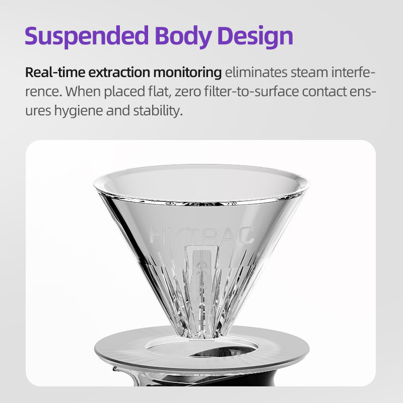 MAVO LMTD - HYTRAC COFFEE DRIPPER TRANSPARENT