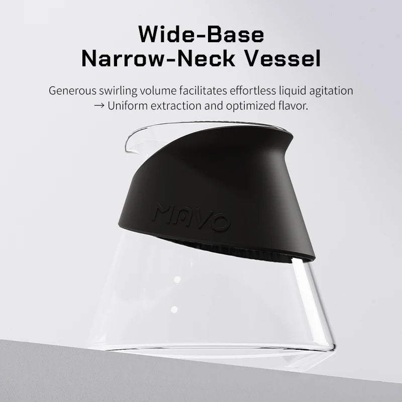 MAVO LMTD - CRYSTALINE COFFEE POT 450ML