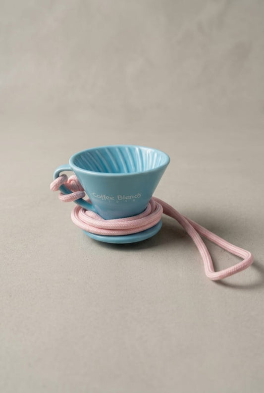 COFFEE BLENDS ZONE TASTING CUP BLUE PINK