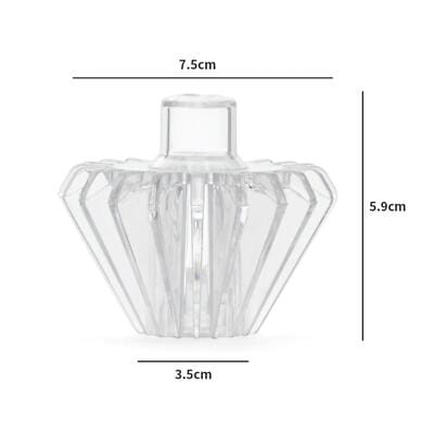 COFFEE PAPER PRESS PLASTIC CLEAR