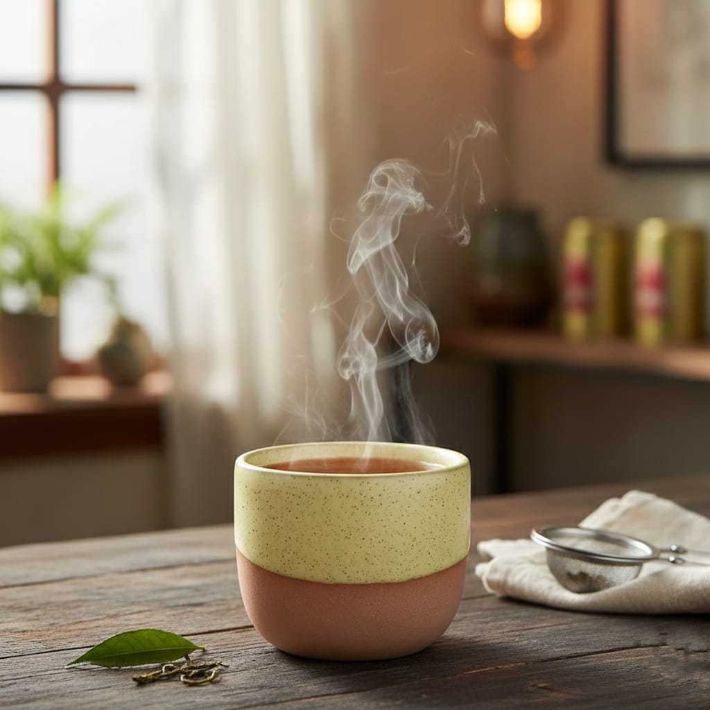 CERAMIC CUP - YELLOW