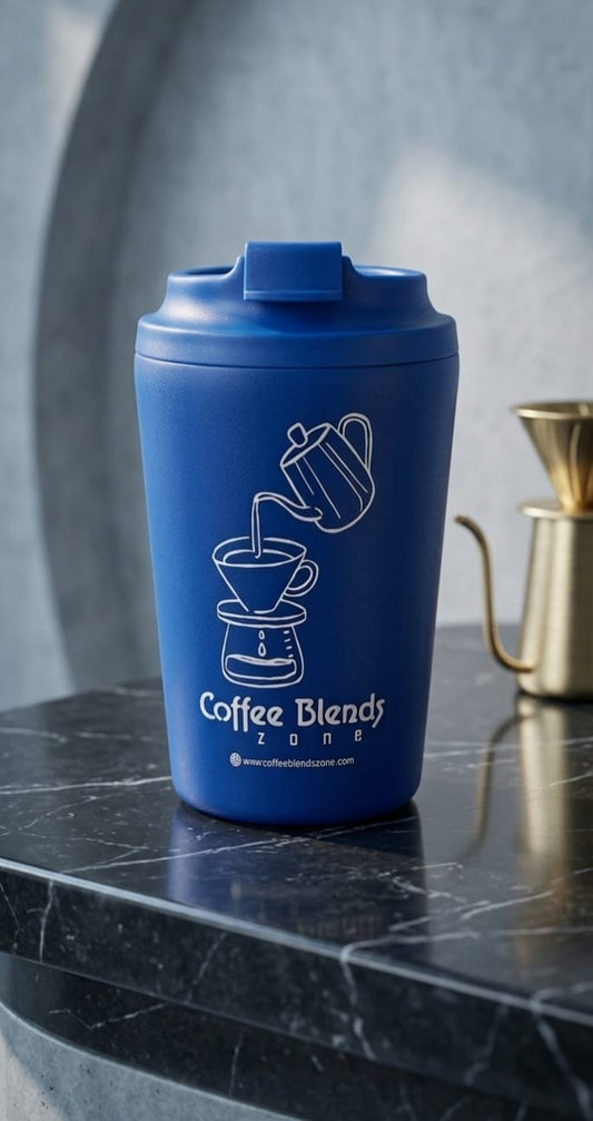 COFFEE BLENDS ZONE TUMBLER 12OZ - BLUE