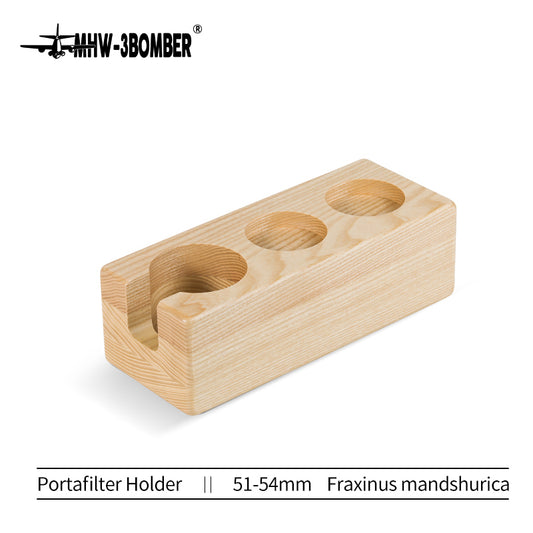 MHW-Wood Portafilter Holder 51-54mm-universal-beech