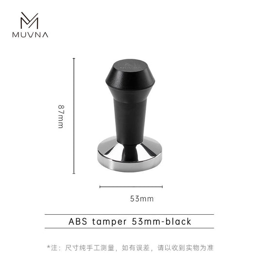 MUVNA-ABS tamper 53mm-black