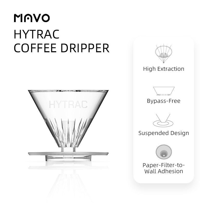 MAVO LMTD - HYTRAC COFFEE DRIPPER TRANSPARENT