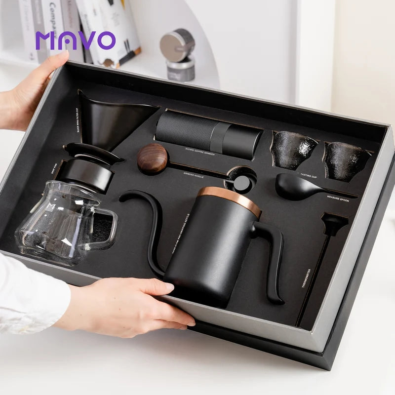 MAVO LMTD - 2.0 HAND DRIP COFFEE GIFT SET - BLACK