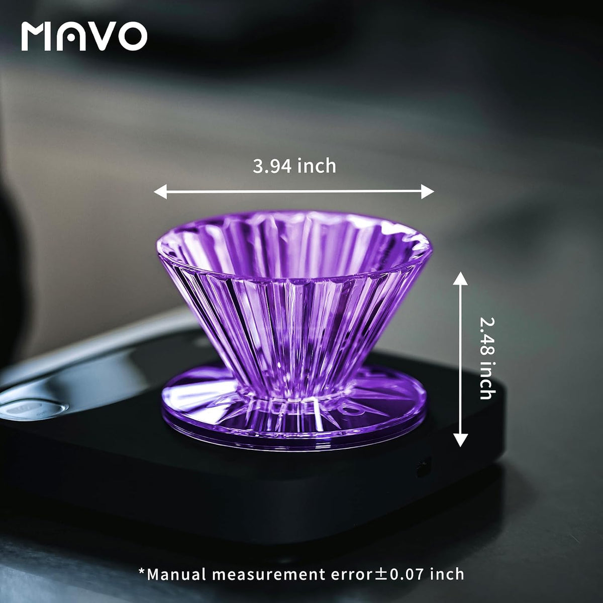 MAVO LMTD - STARTRATE COFFEE DRIPPER PURPLE