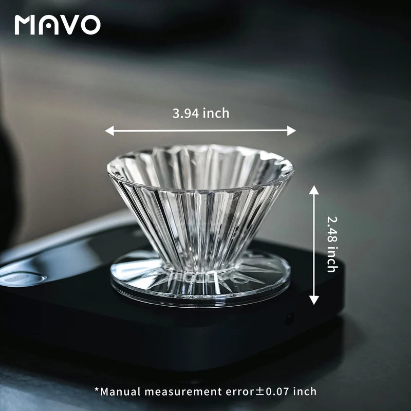 MAVO LMTD - STARTRATE COFFEE DRIPPER CLEAR