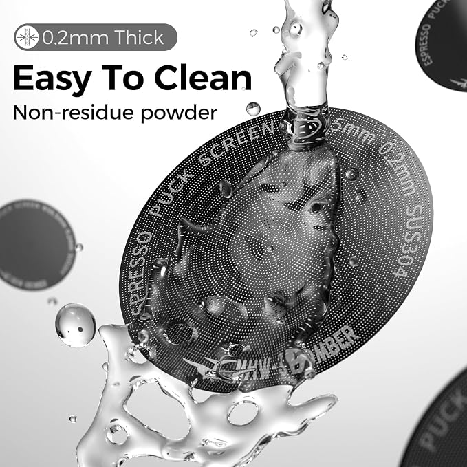 MHW- PUCK SCREEN - TITANIUM BLACK 53MM (0.2MM)
