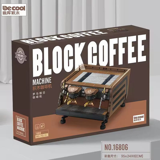 COFFEE MACHINE BLOCK SET 6