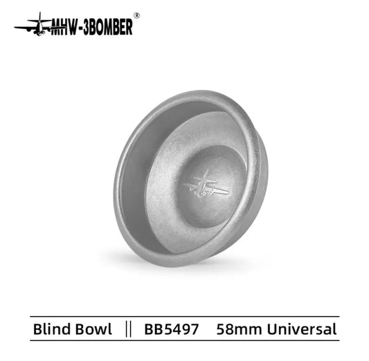 MHW-Blind Basket 58mm-silver spot