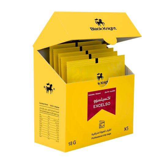 BLACK KNIGHT COLOMBIA EXCELSO FILTER BAG 5PC