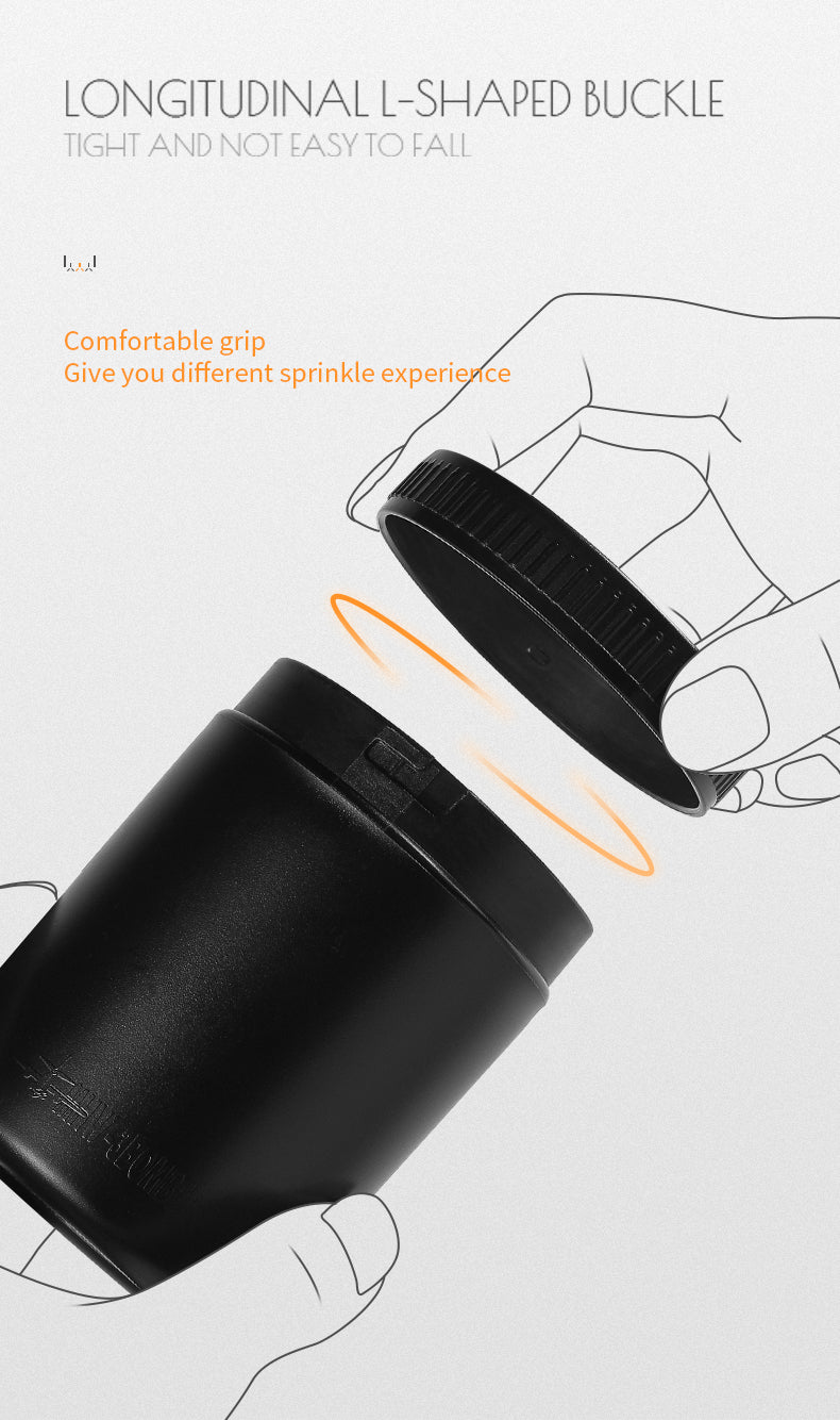 MHW-SPRINKLE POWDER 250ML BLACK