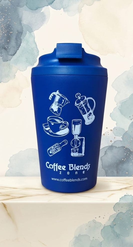 COFFEE BLENDS ZONE TUMBLER 12OZ - DARK BLUE