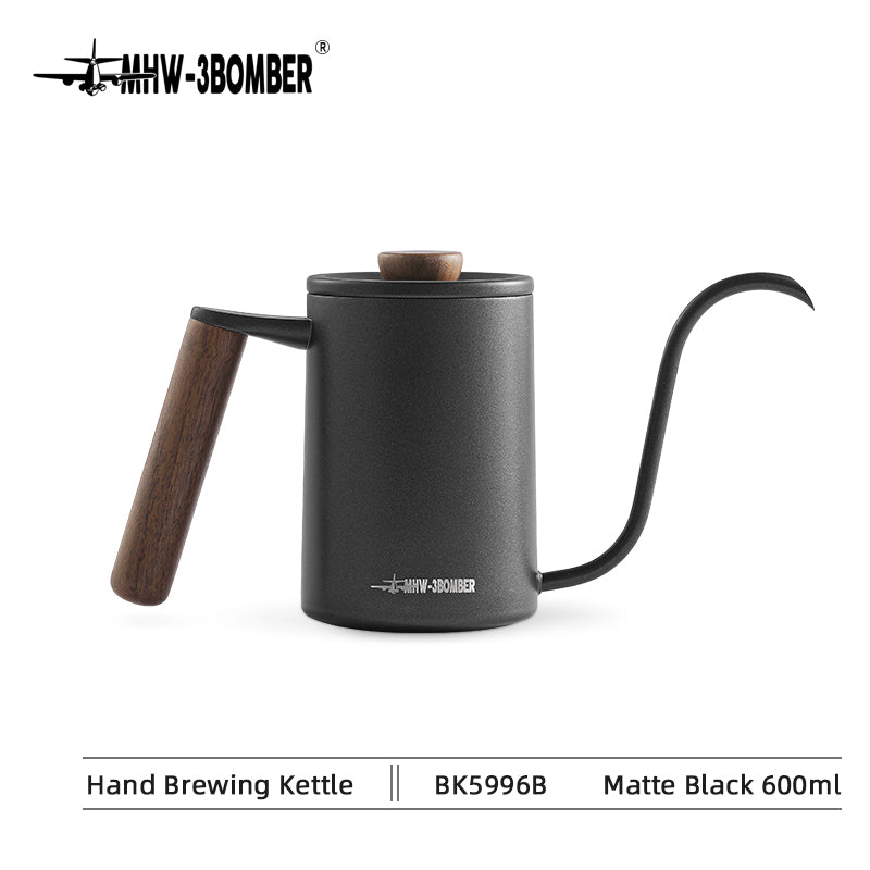 MHW-Planet Hand Brewing Kettle 600ml-matte black