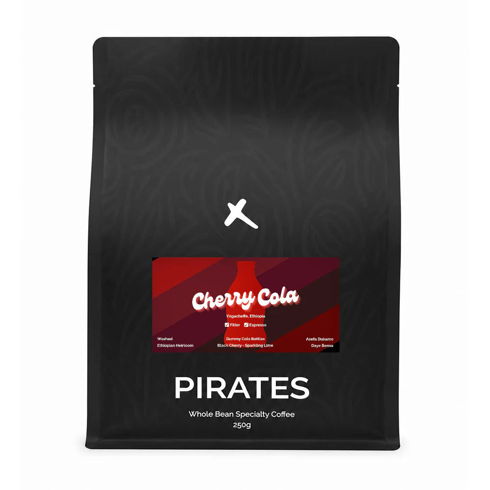 PIRATES OF COFFEE -CHERRY COLA: ETHIOPIA YIRGACHEFFE WASHED 250G
