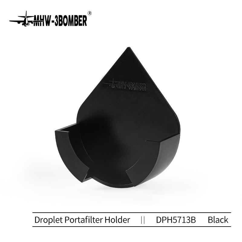 MHW-DROPLET PORTAFILTER HOLDER -BLACK