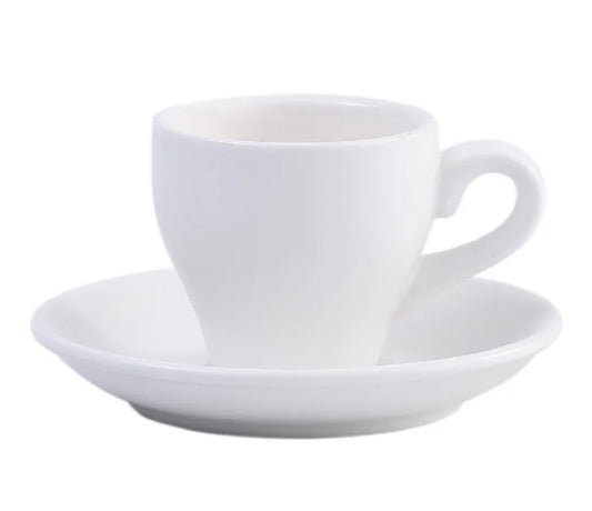 CUP 80ML- MATT WHITE