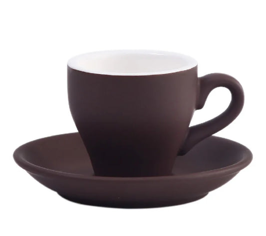 CUP 80ML-  MATT BROWN