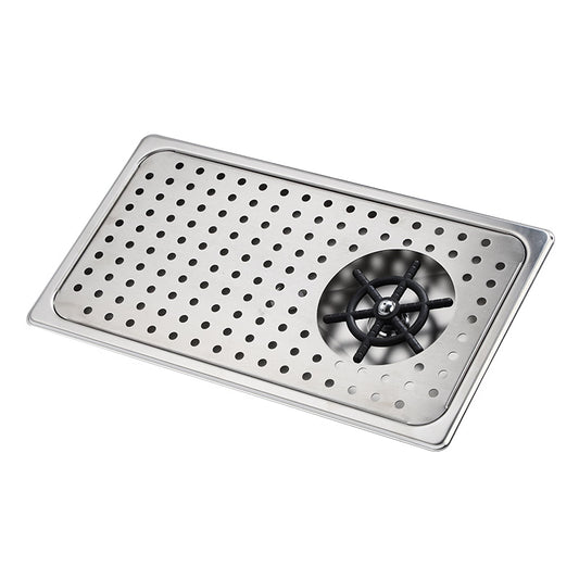 CUP RINSER - SILVER 42.5*23*43CM