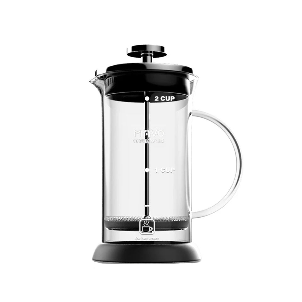 MAVO LMTD - OBSIDIAN BLACK FRENCH PRESS 600ML