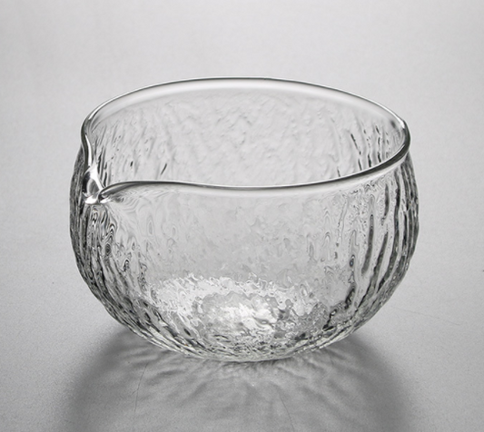 GLASS BOWEL WITH SPOUT