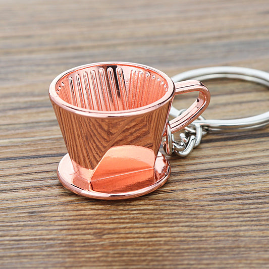 DRIPPER KEYCHAIN-ROSEGOLD