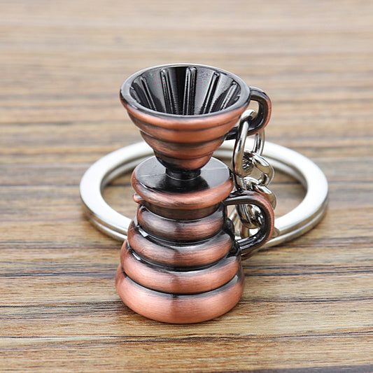 DRIP SET KEYCHAIN -COPPER