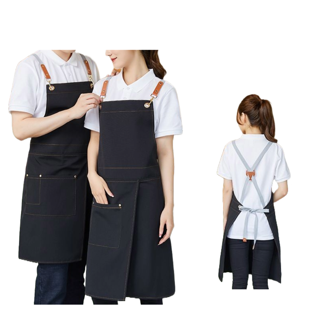 BARISTA APRON 2- BLACK