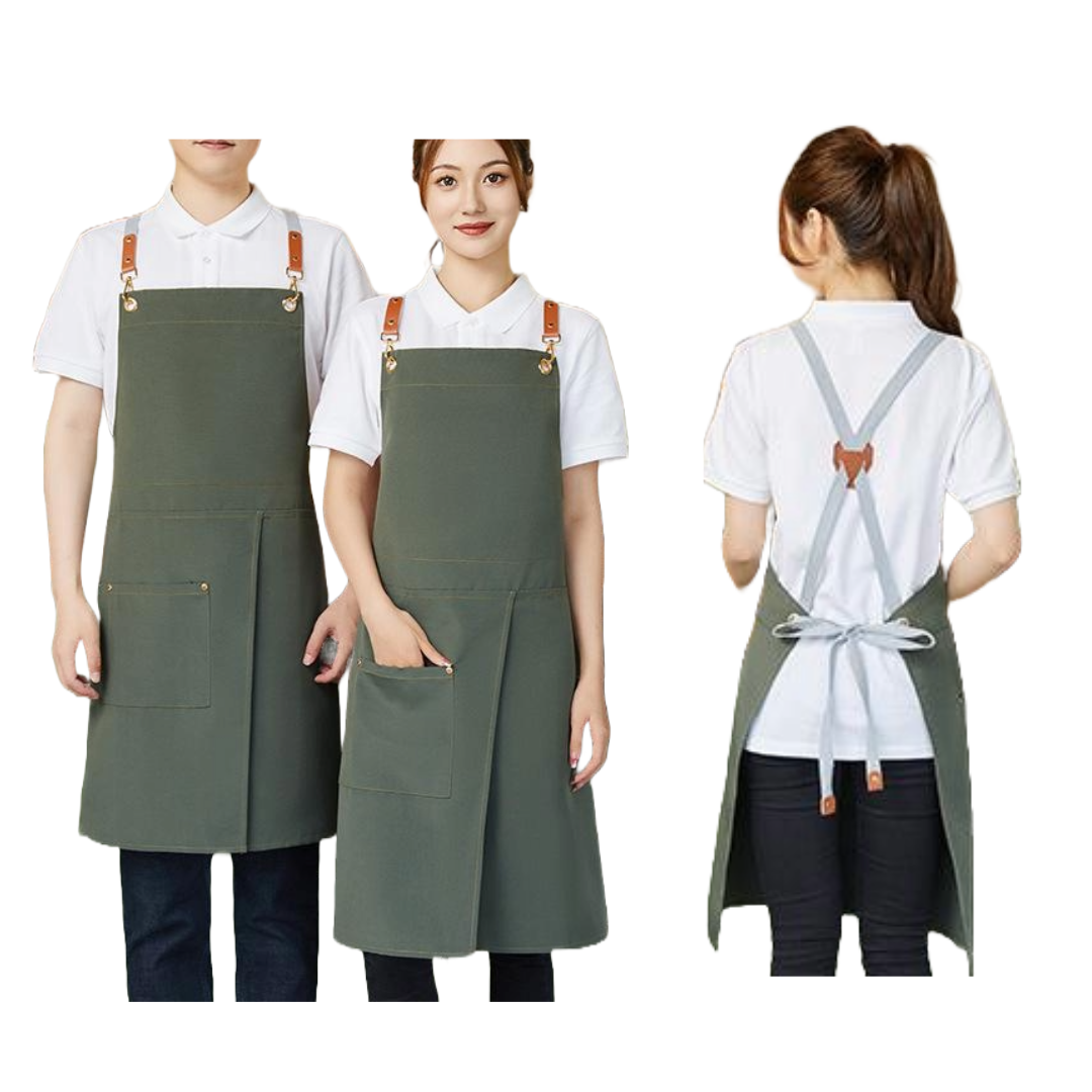 BARISTA APRON 2- GREEN