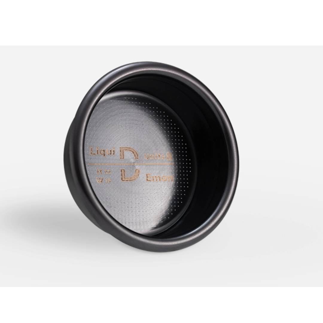 MUVNA-Units  8  filter  basket-Titanium  black-58.5mm-22G