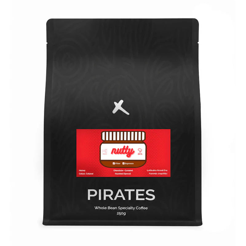 PIRATES OF COFFEE - BRAZIL NUTTY ESPRESSO 250G