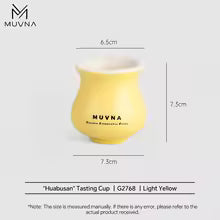 MUVNA - HUABUSAN TASTING CUP - YELLOW
