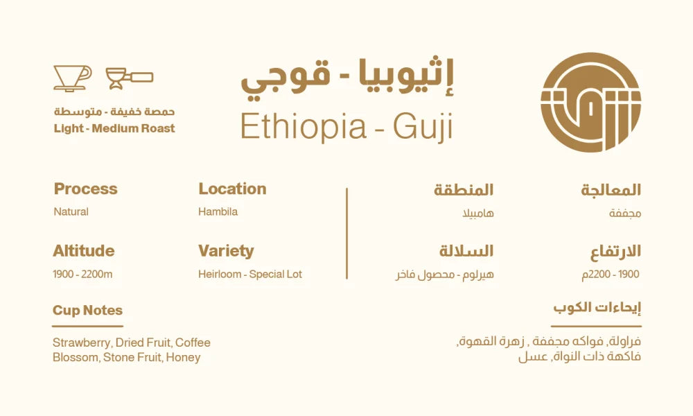 SHRQ - ETHIOPIA GUJI 250g