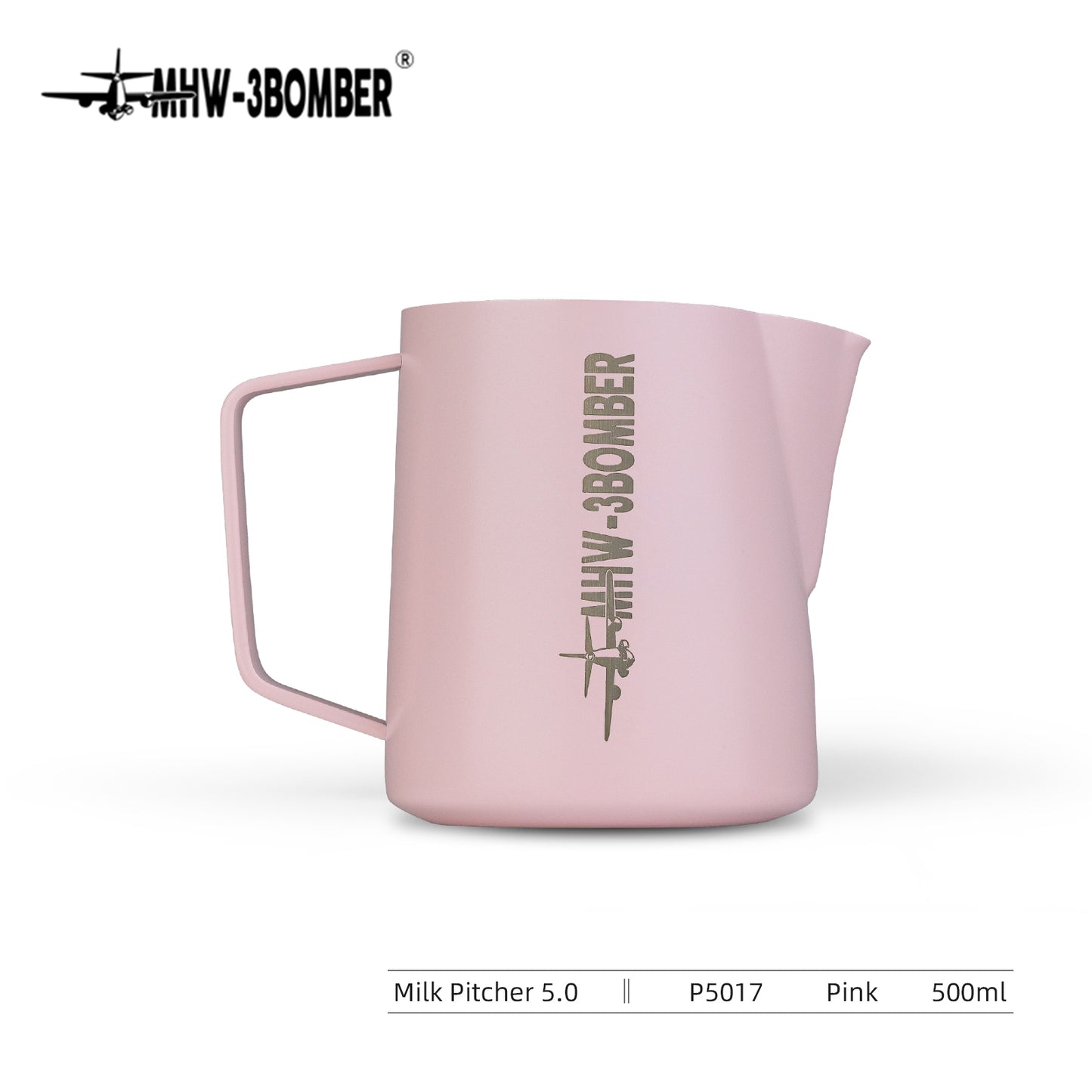 MHW-Milk pitcher 5.0  500ml-Sakura Pink