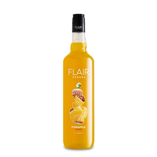FLAIR SYRUP PINEAPPLE PET lLT