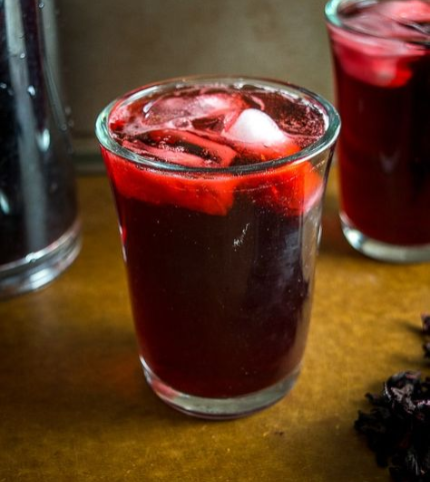 BEVERAGE: HIBISCUS ICED TEA - (GRANDE) 16OZ